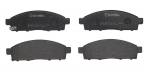 Piduriklotsi komplekt,ketaspidur BREMBO P 54 055