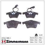 Piduriklotsi komplekt,ketaspidur ZIMMERMANN 23747.185.1