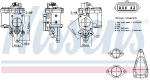 EGR-klapp NISSENS 98272