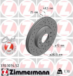 Piduriketas ZIMMERMANN 370.3074.52