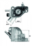 Termostaat,Jahutusvedelik MAHLE TI 5 92