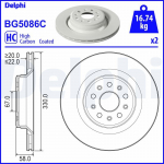 Piduriketas DELPHI BG5086C