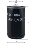 &Otilde;lifilter MAHLE OC 604
