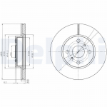 Piduriketas DELPHI BG4274
