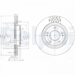 Piduriketas DELPHI BG4034