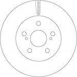 Piduriketas TRW DF6734