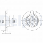 Piduriketas DELPHI BG3160