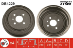 Piduritrummel TRW DB4229