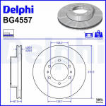 Piduriketas DELPHI BG4557