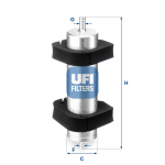 K&uuml;tusefilter UFI 31.950.00