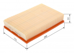 &Otilde;hufilter BOSCH 1 457 433 099