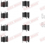 Lisakomplekt, ketaspiduriklotsid QUICK BRAKE 109-1244