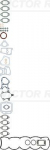 Tihendikomplekt,silindripea VICTOR REINZ 02-31733-10