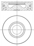 Kolvid MAHLE 013 PI 00136 002