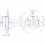 Piduriketas DELPHI BG9055