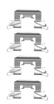 Lisakomplekt, ketaspiduriklotsid TEXTAR 82512900