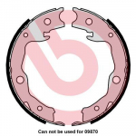 Piduriklotside komplekt,seisupidur BREMBO S 83 568