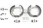 Piduriklotside komplekt TEXTAR 84061801