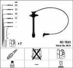 S&uuml;&uuml;tes&uuml;steemikomplekt NGK RC-TE43