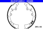 Piduriklotside komplekt ATE 03.0137-0485.2
