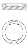 Kolvid MAHLE 009 41 00