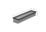 &Otilde;hufilter MAHLE LX 1258