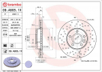 Piduriketas BREMBO 09.A905.1X