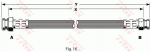 Pidurivoolik TRW PHA135