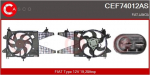 Elektrimootor,radiaatoriventilaator CASCO CEF74012AS
