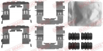 Lisakomplekt, ketaspiduriklotsid QUICK BRAKE 109-1891