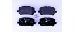 Piduriklotsi komplekt,ketaspidur HELLA 8DB 355 010-221