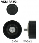 Seade-/juhtrull,soonrihm SKF VKM 38351