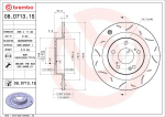 Piduriketas BREMBO 08.D713.1S