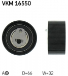 Pingutusrull,Hammasrihm SKF VKM 16550