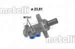Peapiduri silinder METELLI 05-1261