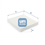 Filter,salongi&otilde;hk UFI 53.383.00