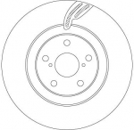 Piduriketas TRW DF6792S