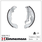 Piduriklotside komplekt ZIMMERMANN 10990.154.5