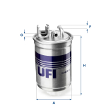 K&uuml;tusefilter UFI 24.400.00