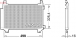 Kondensaator,kliimaseade DENSO DCN50028