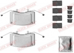 Lisakomplekt, ketaspiduriklotsid QUICK BRAKE 109-0051