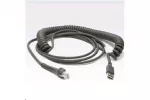 Zebra USB &uuml;henduskaabel, PowerPlus (CBA-U52-S16PAR)