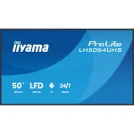 iiyama ProLite LH5064UHS-B1AG 50" 4K digital signage ekraan, 24/7, Android 14, USB-C (LH5064UHS-B1AG)