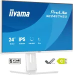 iiyama ProLite XB2497HSU-W1 24" monitor, IPS, FHD 120 Hz, reguleeritav k&otilde;rgus, valge (XB2497HSU-W1)
