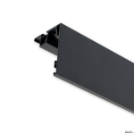 Kardinaprofiili katteprofiil led valgusribale, must RAL9005, 2m