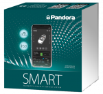 Alarm ja kaugk&auml;ivitus mobiilirakendusest Pandora Smart v4