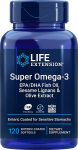 Super Omega-3 EPA/DHA koos seesamilignaanide ja oliiviekstraktiga &ndash; 120 enteriskaldate softgels