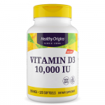 Healthy Origins &ndash; Healthy Origins vitamin D3 depot 10 000 IU &ndash; 120 soft capsules