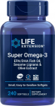 Super Omega-3 EPA/DHA koos seesamilignaanide ja oliiviekstraktiga &ndash; 240 pehmekapslit