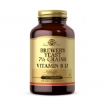 Solgar &ndash; Brewer's Yeast 7 1/2 grains med vitamin B12 &ndash; 250 tabletti